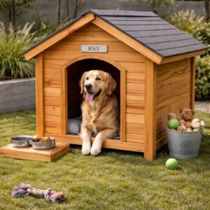 cedar dog house